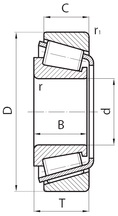 Подшипник ГОСТ 137509