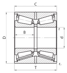 Подшипник 597852