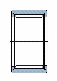 Игольчатый подшипник NK17/16